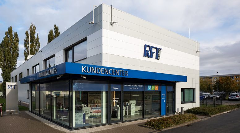 Kundencenter und Rechenzentrum der RFT kabel in Neuruppin